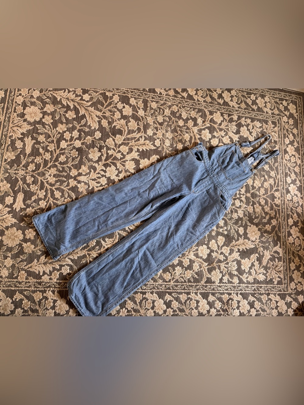 Classic Men's Denim Overalls - Blue